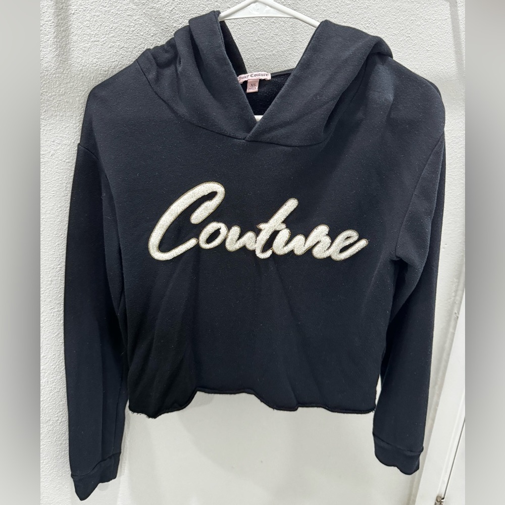 Juicy couture cropped sweatershirt